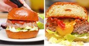 Burger z niespodzianką. Po pierwszym kęsie będziesz zachwycony