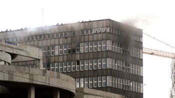 Pożar w Instytucie Chemii