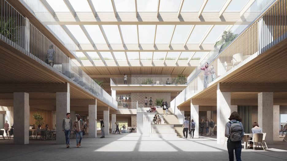 Warszawa. Zwycięski projekt nowego budynku Uniwersytetu Warszawskiego na Mariensztacie