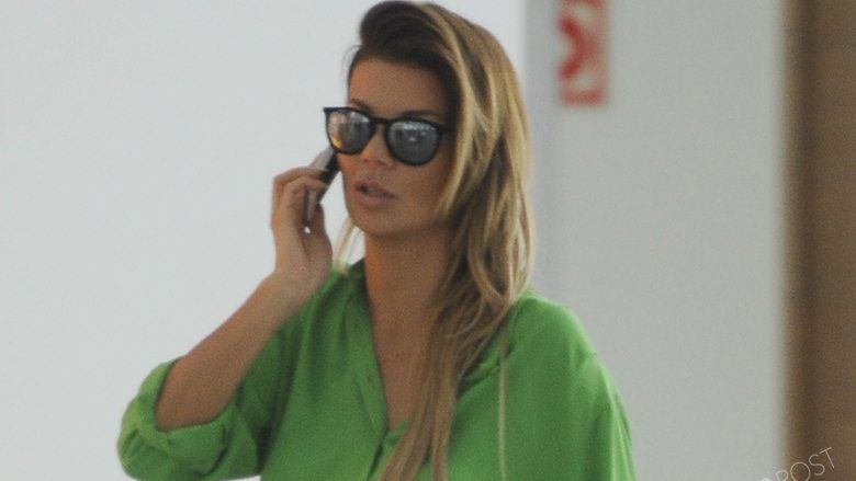 Edyta Górniak na lotnisku, fot. Paparazzi
