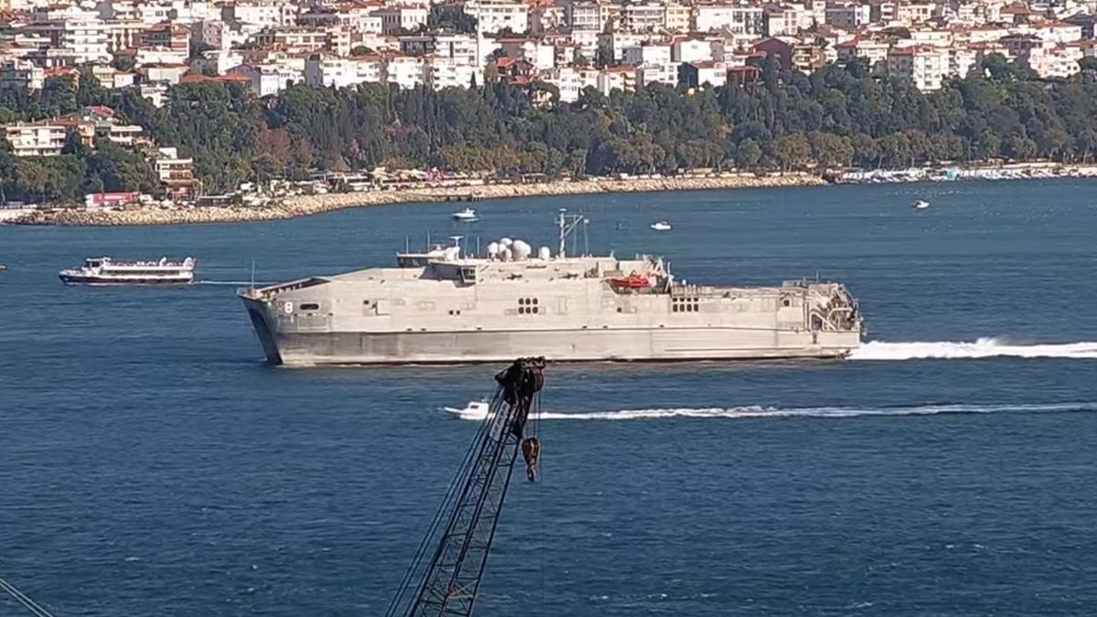 okręt usa USNS Yuma rosja morze czarne