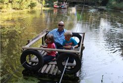 Park rozrywki Mościska. Przewróciła się tratwa. Reanimacja