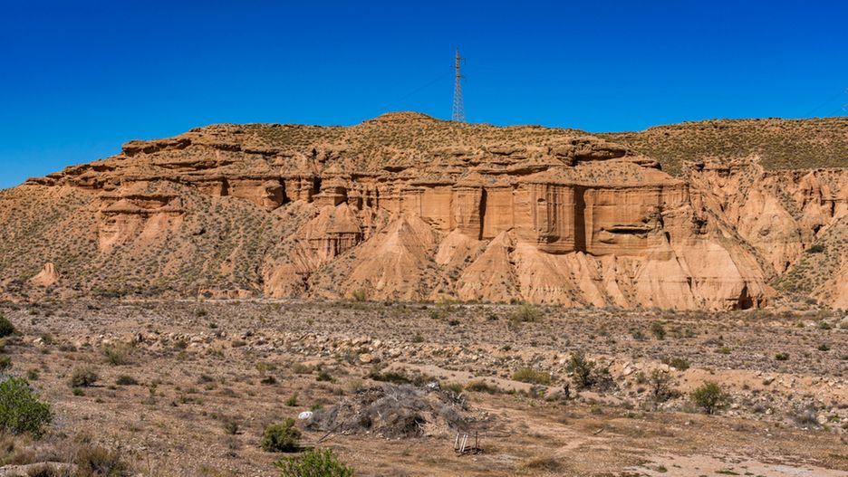 Na zdjęciu hiszpańska pustynia Tabernas