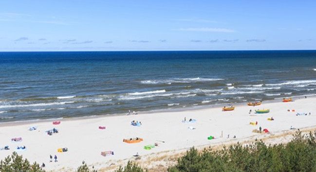 Plaża w Dąbkach