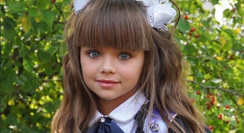 Anastasia Knyazeva  - piękna 8-latka podbija serca internautów
