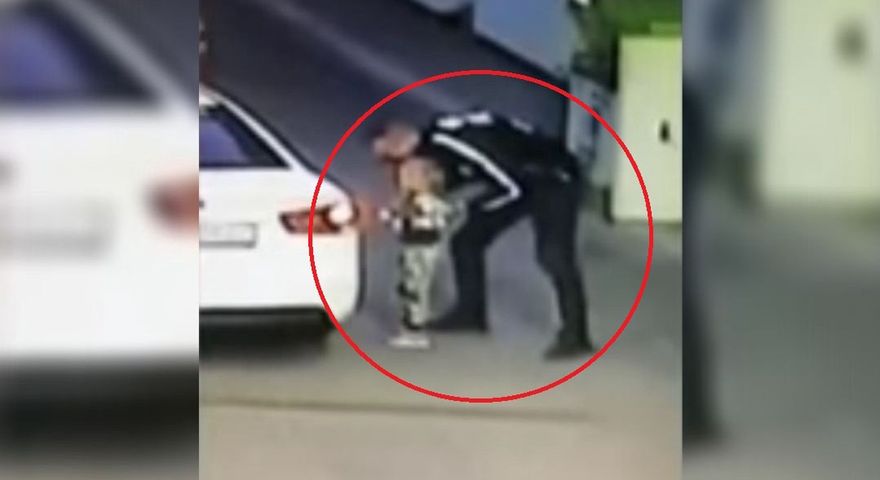 Mężczyzna porwał dziewczynkę na stacji benzynowej