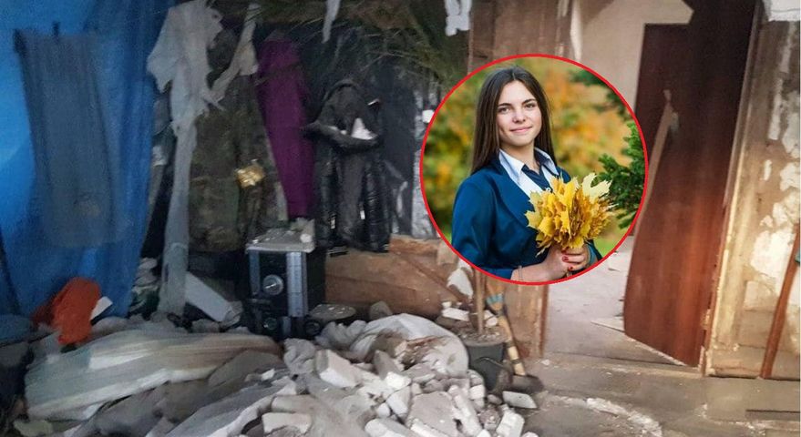 Rosyjski pocisk uderzył w dom. Nie żyje 15-latka