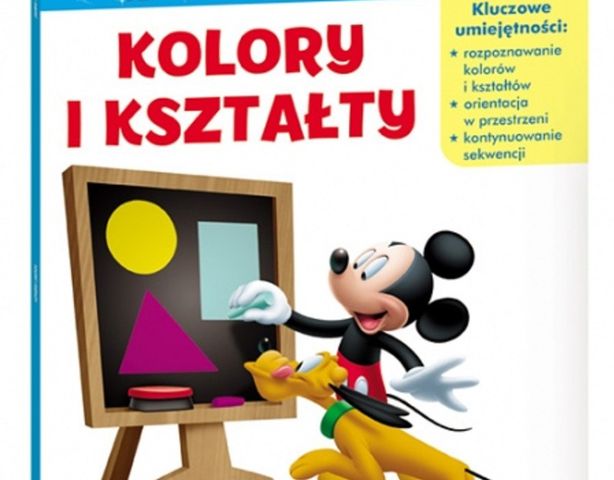 Disney Ucz się z nami. Klub Przyjaciół Myszki Miki. Kolory i kształty 