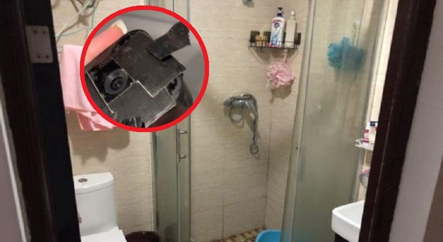Mama znalazła kamerę w łazience. Jej mąż podglądał córkę pod prysznicem