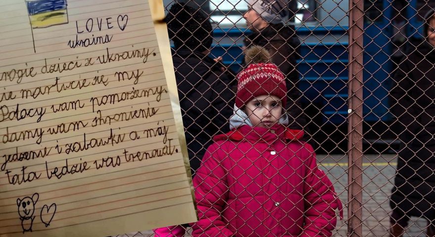Chłopiec napisał wzruszający list do dzieci z Ukrainy. "Nie martwcie się, my wam pomożemy"