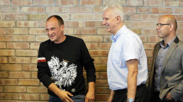 Paweł Kukiz i Dominik Kolorz