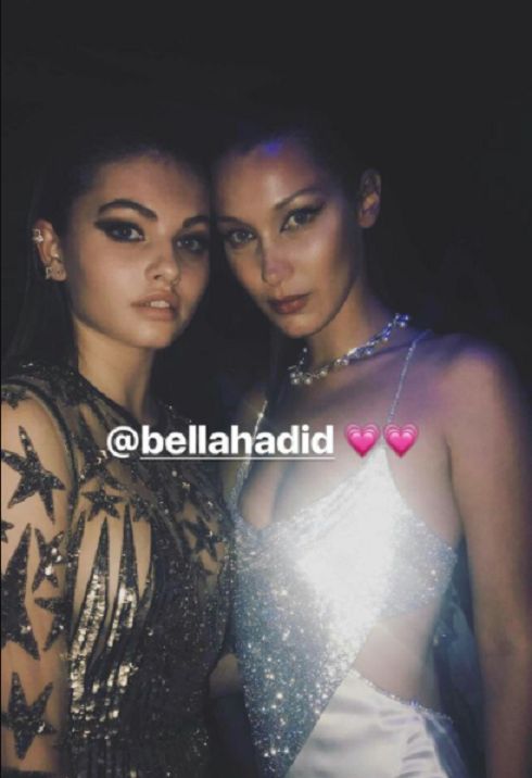 Thylane Blondeau i Bella Hadid