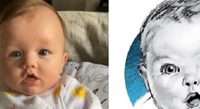 Asha-Leigh córeczka Joanny Krupy przypomina niemowlę Gerbera