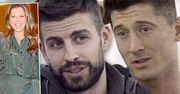 Gerard Pique przeprowadził wywiad z Robertem Lewandowskim! Dumny piłkarz pochwalił się Anią i jej sukcesami [WIDEO]