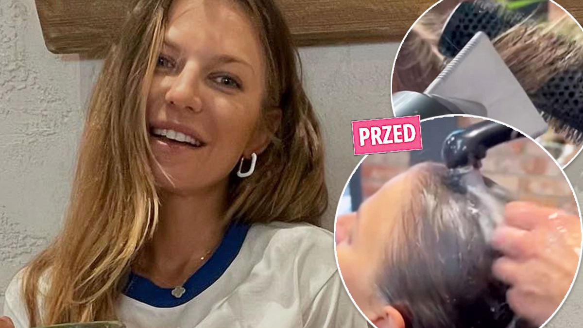 Anna Lewandowska - fryzura