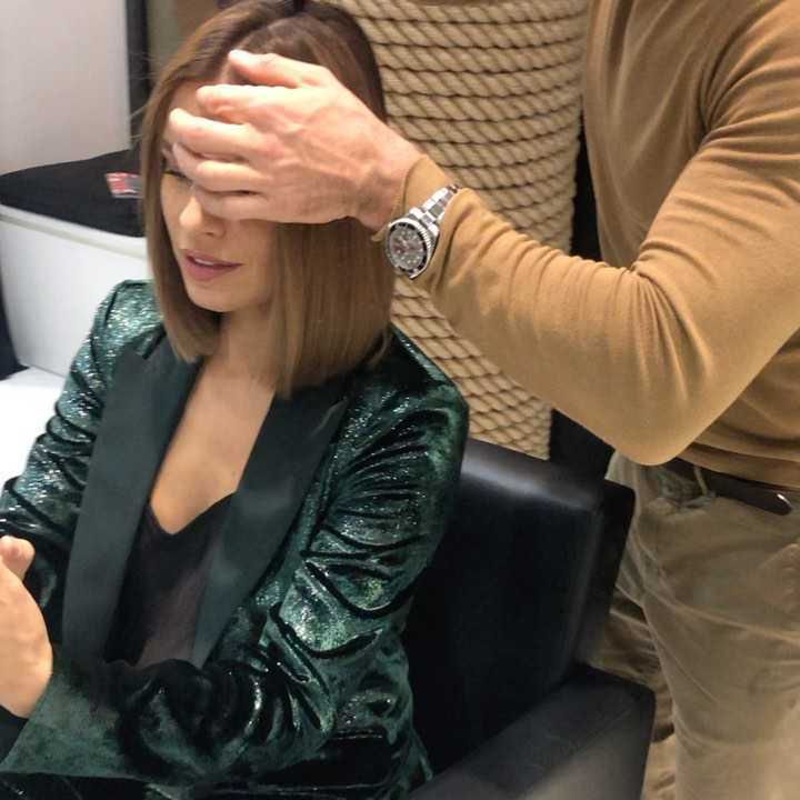 Natasza Urbańska - tworzenie nowej fryzury