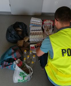 Piotrków Trybunalski: Policjanci przejęli kontrabandę. Straty na kilkanaście tysięcy złotych
