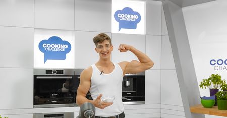 Michał Baryza w kuchni Cooking Challenge przygotowuje coś specjalnego dla swojej mamy!