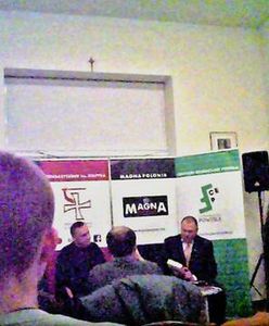 Chwalił Hitlera w trakcie wykładu. Jego wydawnictwo ma dofinansowanie Ministerstwa