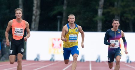 Pierwszy dzień Mistrzostw Polski U23 na Golęcinie pełen emocji mimo deszczu
