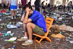 Jego zdjęcie przykuło uwagę mediów. Ale to nie on przestraszył tłum kibiców