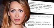 Anna Kalczyńska w chwili zamachów terrorystycznych przebywała w Paryżu!