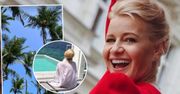 51-letnia Małgorzata Kożuchowska zaprezentowała formę na rajskich wakacjach. W bikini wygląda jak miss tropików!