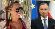 Blanka Lipińska obśmiała prezydenta Andrzeja Dudę. Wystarczyło jej krótkie wideo: "Umrzeć ze wstydu czy ze śmiechu?"