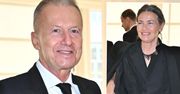 Bogusław Linda i jego żona na czerwonym dywanie. Piękna Lidia wyglądała jak arystokratka. Jej kreacja to mistrzostwo
