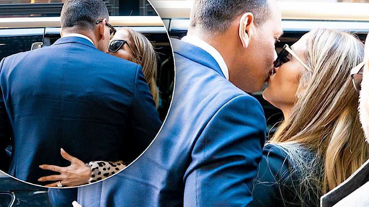 Jennifer Lopez i Alex Rodriguez całują się namiętnie na środku ulicy! Paparazzi uwiecznili namiętne show gorącej pary!