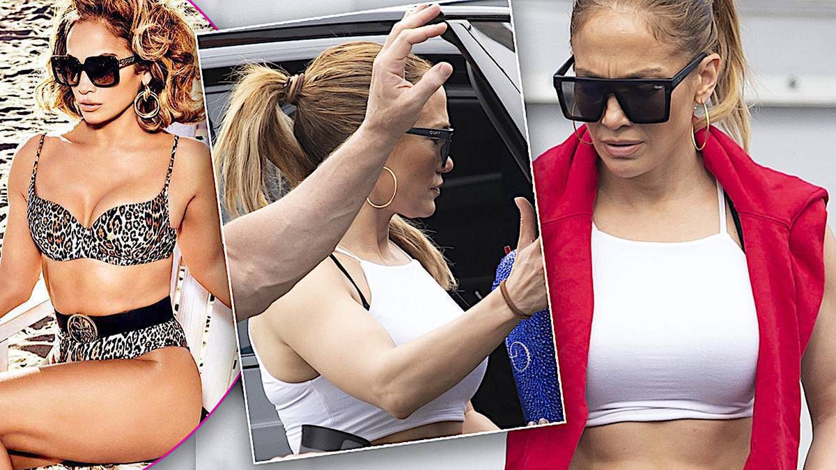 Jennifer Lopez: brzuch na żywo