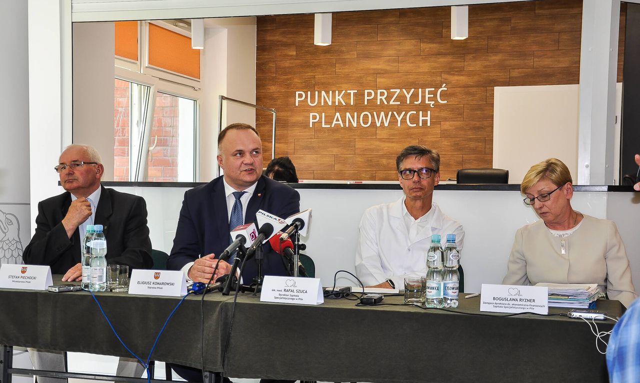 Konferencja w sprawie sytuacji w Szpitalu Specjalistycznym w Pile