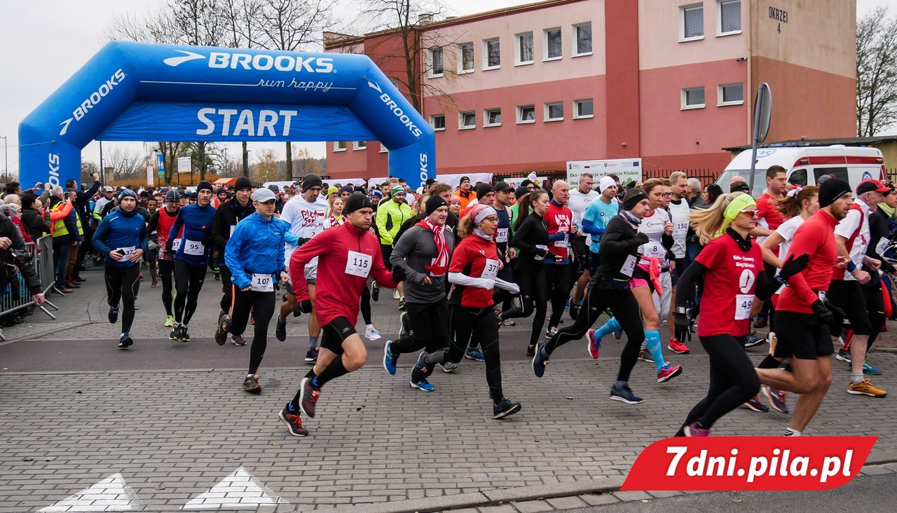 XVI Bieg Niepodległości na Stadionie Powiatowym przy Okrzei