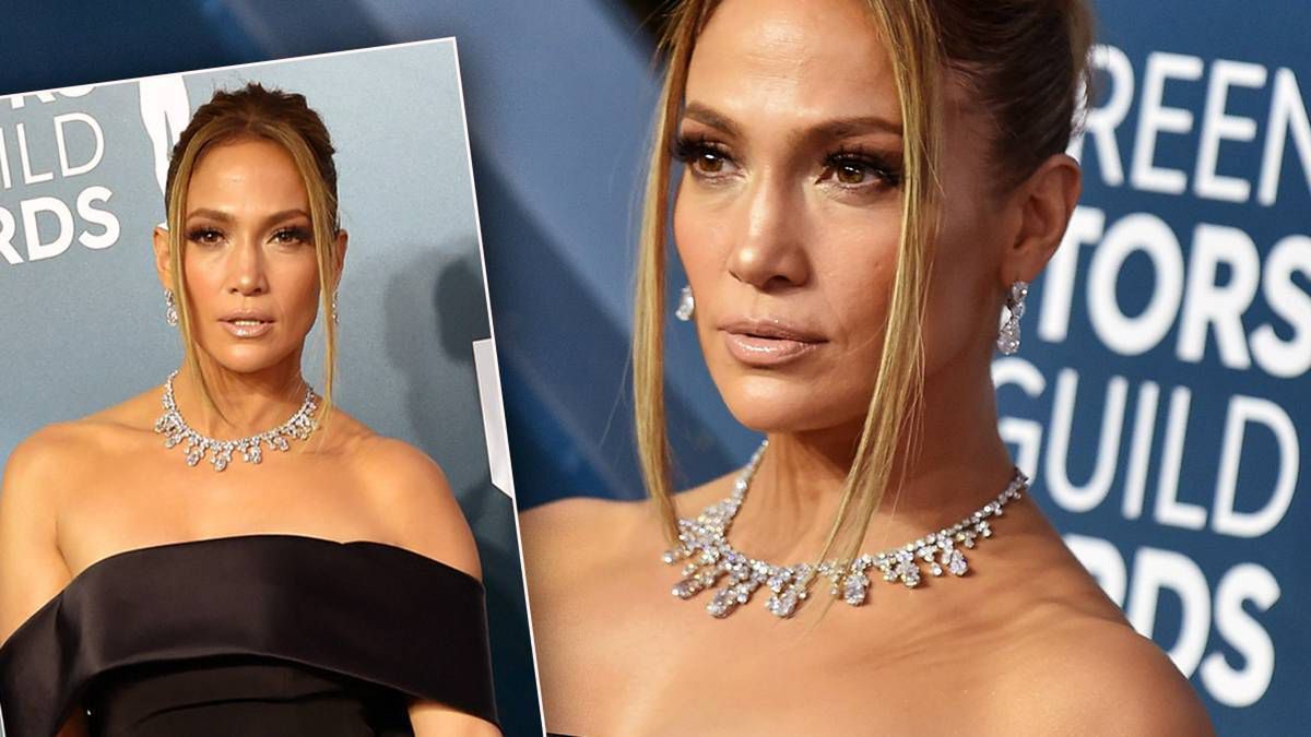 Jennifer Lopez na SAG Awards 2020 przyćmiła wszystkich. Przód kreacji był fenomenalny, ale to tył skradł show!