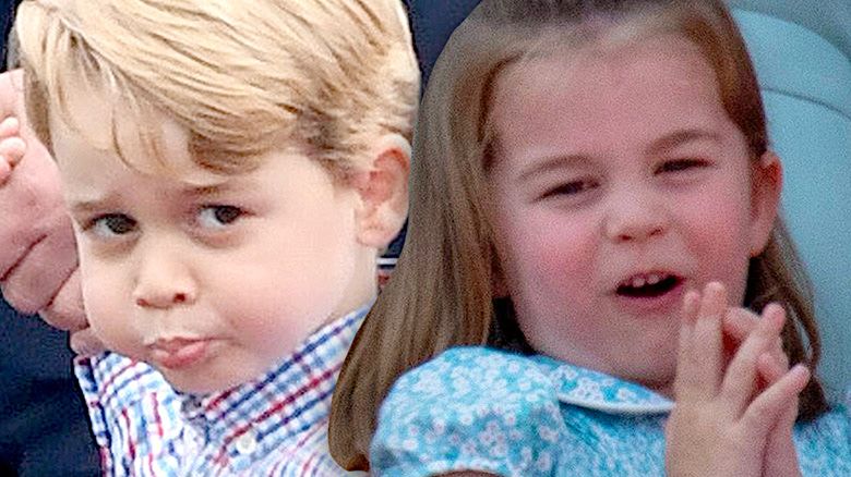 Książę George i księżniczka Charlotte