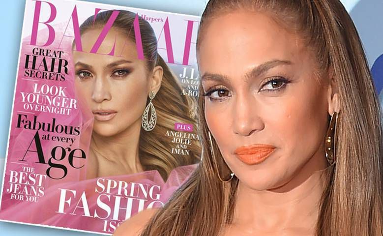 Jennifer Lopez w Harper's Bazaar