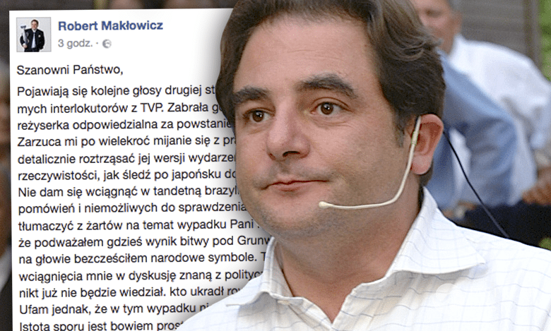 Robert Makłowicz zwolnienie z TVP