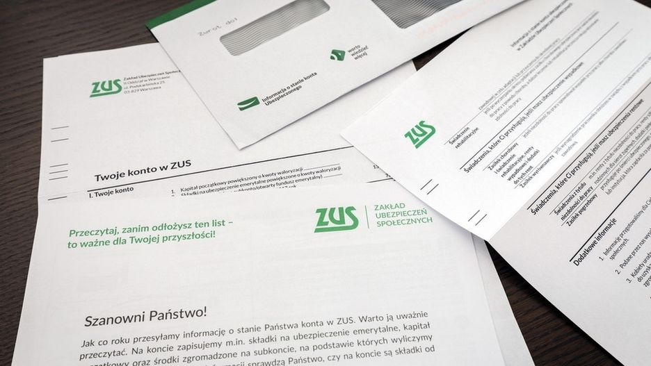 Niedługo każdy powinien już dostać list z ZUS.