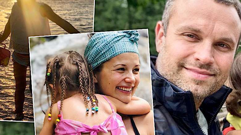 Agnieszka Sienkiewicz z córką, wakacje, mąż