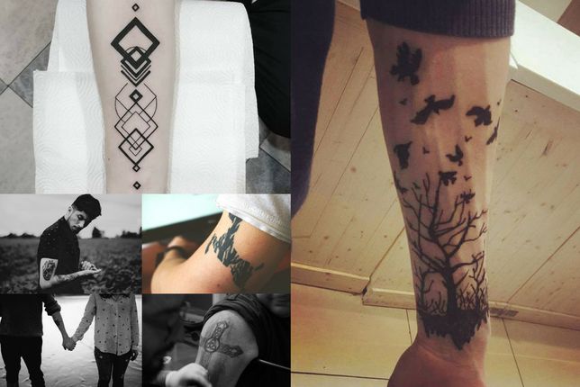 Męskie tatuaże na rękę 