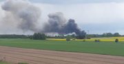 Pożar chlewni pod Poznaniem. W środku może być nawet 2 tysiące świń