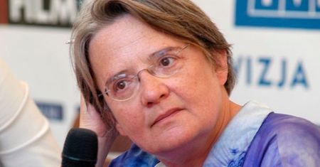 Agnieszka Holland ostro o TVP: "badziewie, dojna krowa. [...] Trzeba to rozwalić"