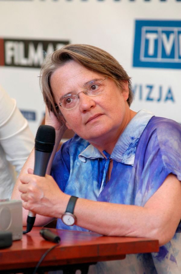 Agnieszka Holland ostro o TVP: "badziewie, dojna krowa. [...] Trzeba to rozwalić"