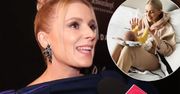 Halina Mlynkova prosto z mostu o bolączkach macierzyństwa po 40.: "Nie jest łatwo. Naprawdę jestem zmęczona". Niczego nie lukrowała