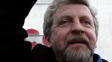 Aleksander Milinkiewicz na wiecu w Borysowie