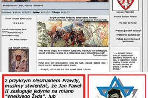 Nazywają Jana Pawła II "Wielkim Żydem"