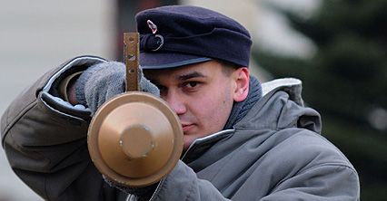 Inscenizacja walk w Bydgoszczy