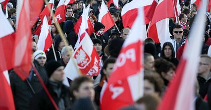 Marsz Niepodległości w Warszawie