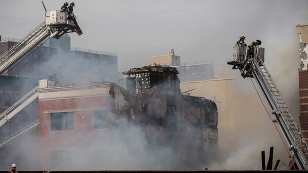 W wyniku eksplozji zawaliły się dwa budynki we wschodnim Harlemie