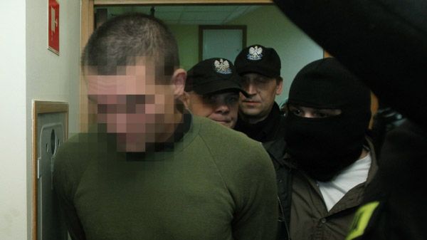 Kamil Z., podejrzany o podpalenie budki wartowniczej przed ambasadą Rosji